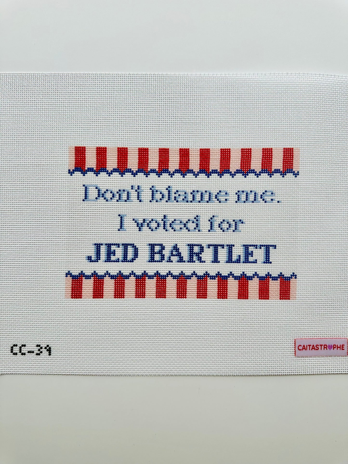 Don't Blame Me. I Voted for Jed Bartlet.
