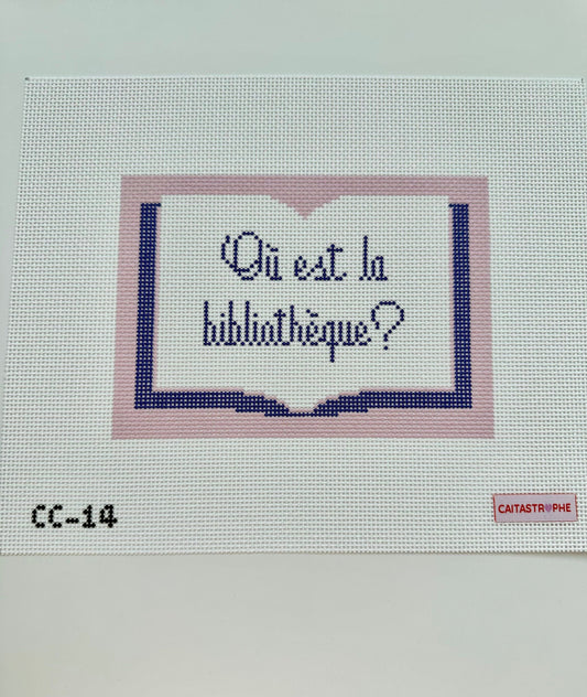 Ou est la bibliotheque? (Where is the library?)