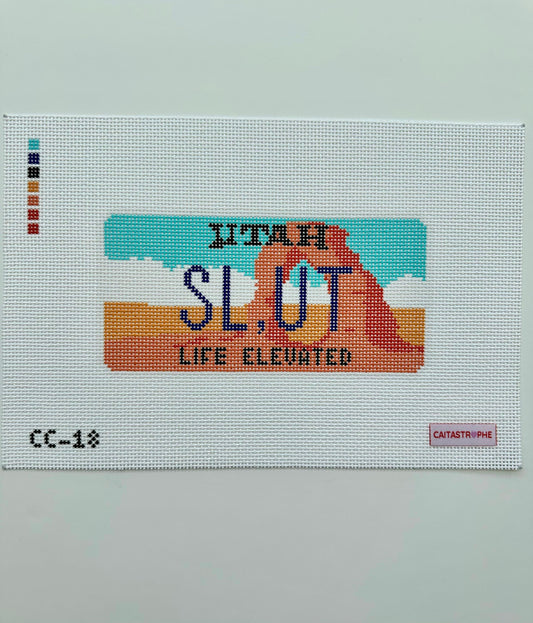 SL,UT License Plate