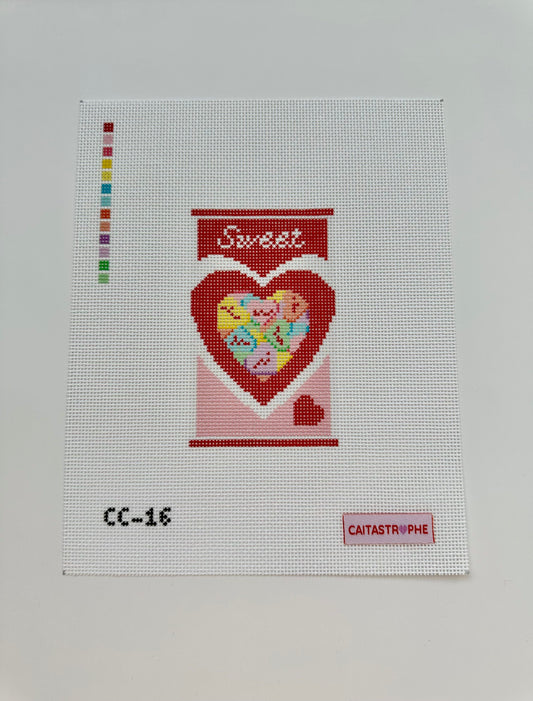Sweet Conversation Heart Box